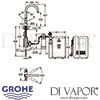 Grohe Blue Professional Starter Kit Tap Dimensions